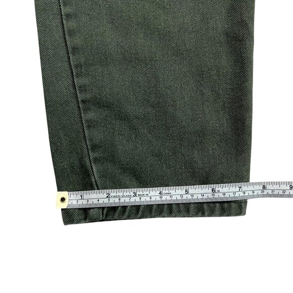 Vintage 90s Bill Blass Womens Taper Jeans Lot Size 6 Green Black Mom‎ Grunge - Picture 15 of 15